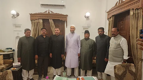 Newly elected AIMIM legislators