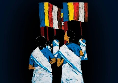 The poster for ‘Dr BR Ambedkar: Now & Then’