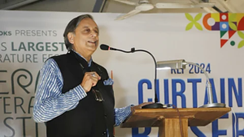 Shashi Tharoor at KLF curtain raiser
