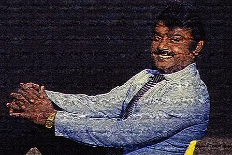 Late actor and DMDK cheif Vijayakant