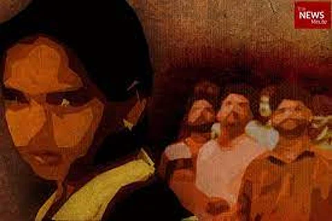 Representative image of crimes against women