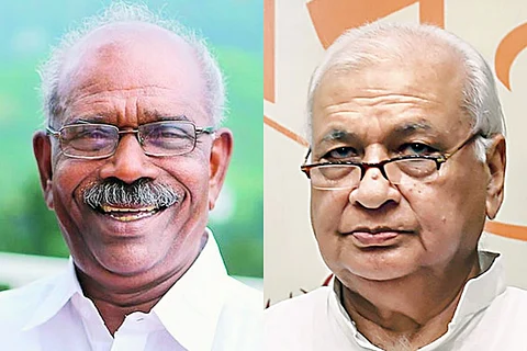 MM Mani and Arif Mohammed Khan