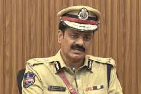Hyderabad Police Commissioner K Sreenivas Reddy