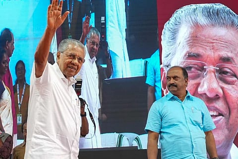 Chief Minister Pinarayi Vijayan and Finance Minister KN Balagopal