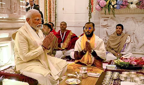 Ayodhya temple: PM Modi thanks Indian judiciary for ‘justice’ for Lord Ram