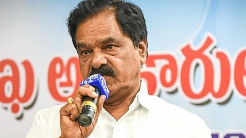 Andhra Pradesh Deputy Chief Minister K Narayana Swamy