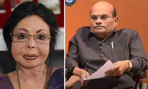 Dr Prema Dhanraj and educationist Sridhar Makam Krishnamurthy