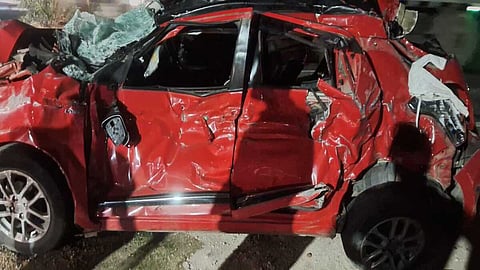 Five including two children killed in road accident in Telangana