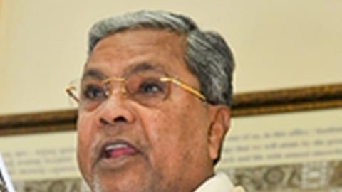 Karnataka CM Siddaramaiah