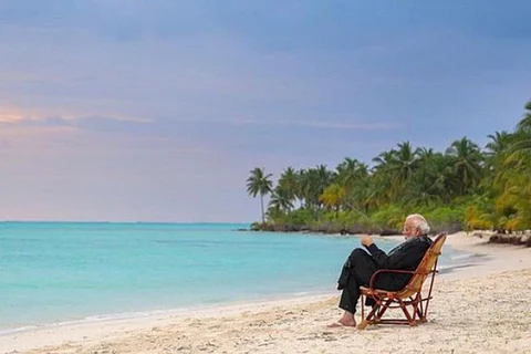 PM Narendra Modi at Lakshadweep