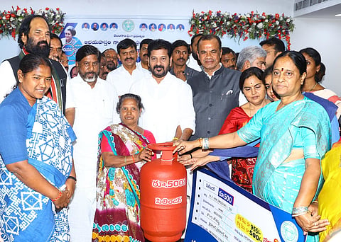CM Revanth launched two more guarantees at Secretariat on Tuesday, February 27