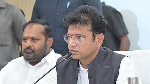 Telangana Industries and IT Minister Duddilla Sridhar Babu
