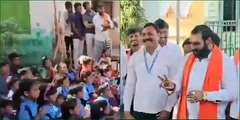 Don't eat for 2-days if your parents don't vote for me: Shiv Sena MLA tells schoolchildren