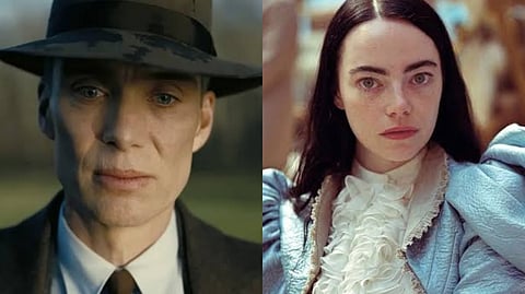 Cillian Murphy in 'Oppenheimer', Emma Stone in 'Poor Things'