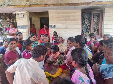Praveen's funeral at Chennai