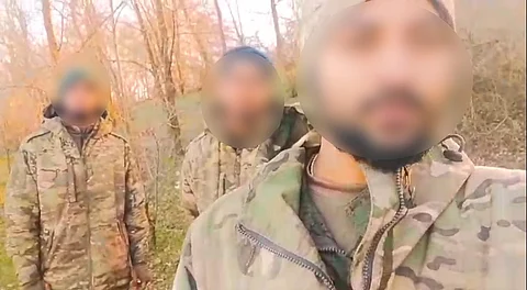 Indian men trapped in Russian warzone