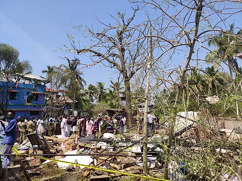 Trippunithura blast site