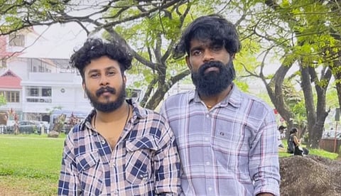 Jebin (left) and Manu