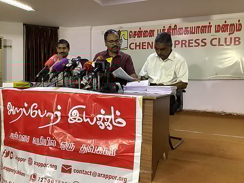 Tirunelveli illegal mining: Arappor Iyakkam demands probe against DMK MP, others