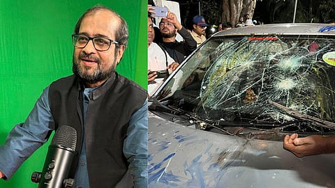 Journo Nikhil Wagle assaulted, charged with defamation for post on Modi, Advani