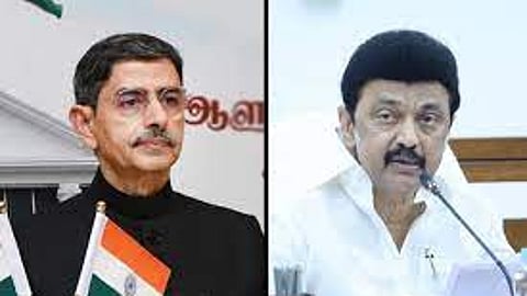 Tamil Nadu Governor RN Ravi and Chief Minister MK Stalin