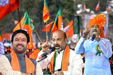 BJP’s Telangana list: Kishan Reddy, Bandi Sanjay and Arvind Dharmapuri to contest again