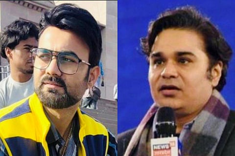 Himanshu Dixit (Times Now Navbharat) and Amish Devgan (News 18 India)