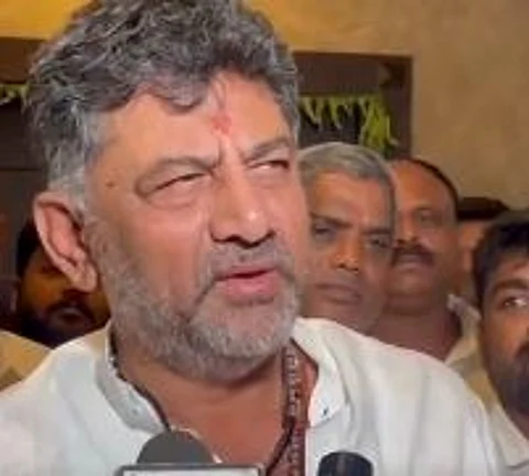 Karnataka Deputy Chief Minister D. K. Shivakumar