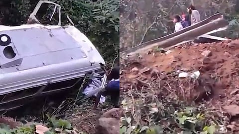Tourist vehicle from TN plunges into gorge in Kerala, four including two-year-old dead