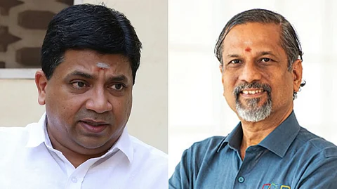 Palanivel Thiagarajan (left) and Sridhar Vembu