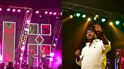 Jassie Gift on stage