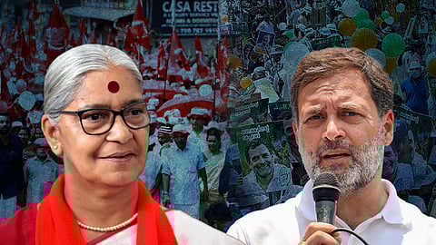 CPI’s Annie Raja & Congress' Rahul Gandhi