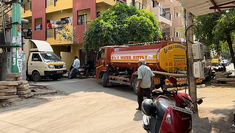 Water tanker in Bengaluru