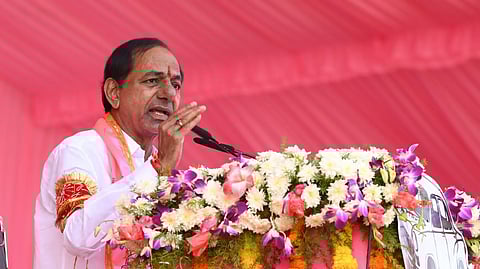 Bharat Rashtra Samithi (BRS) president K Chandrasekhar Rao (KCR)