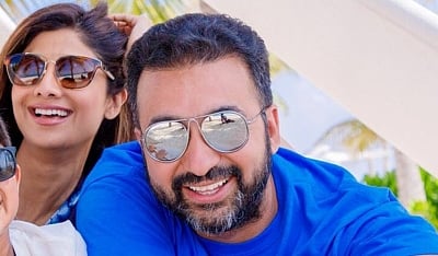 Raj Kundra and Shilpa Shetty