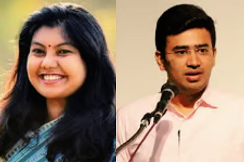 Sowmya Reddy and Tejas