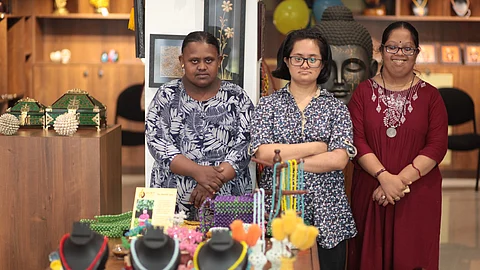 Four women with intellectual disabilities run this handicraft store in Kozhikode