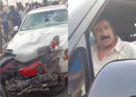 Telangana: BRS leader dies after actor Raghu Babu’s car hits his bike
