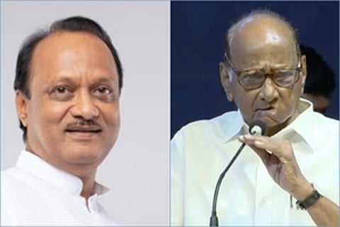 Sharad Pawar vs Ajit Pawar