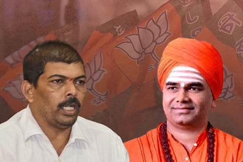 Satyajit Surathkal and Dingaleshwara Mahaswami