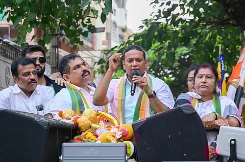Mansoor Ali Khan, Congress candidate, Bangalore Central