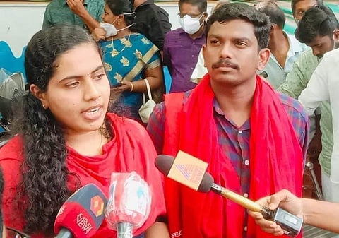 Arya Rajendran and Sachin Dev