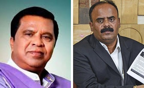BJP leaders Shivarame Gowda and Devaraje Gowda