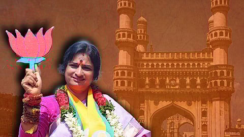 Hyderabad BJP candidate Madhavi Latha
