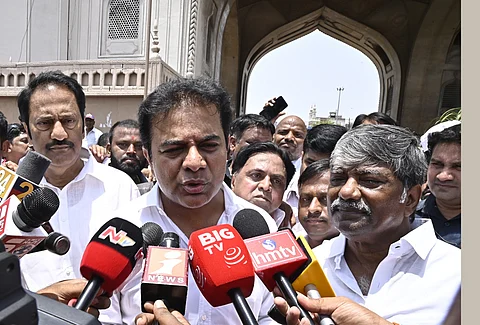 Removing Charminar from Telangana emblem an insult to people: KTR