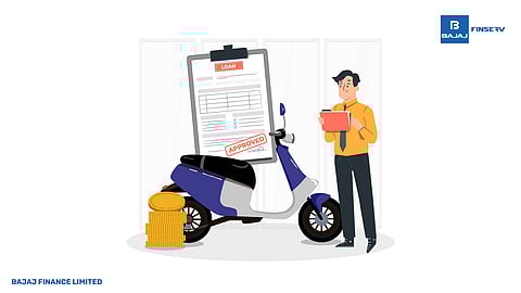 Fund your new electric scooter with a two-wheeler loan from Bajaj Finance