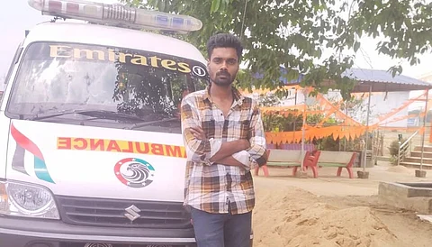 Ambulance driver Arun Kumar