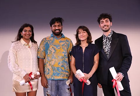 Sunflowers Were the First Ones to Know team at Cannes