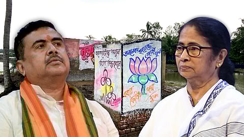Mamata Banerjee's party has claimed that BJP leader Suvendu Adhikari paid bribes to fabricate charges.