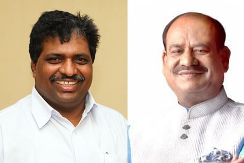 K Suresh and Om Birla